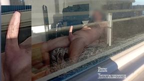 Real Hairy Mature Neighbor Caught Waking Up With A Big Boner!