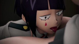Jiro Licks Momo's Pussy After She Fucked Her with a Strapon - My Hero Academia