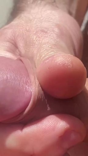 White pleasure under the bright sun.   Clip 1