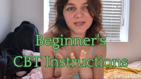 Beginner's CBT Instructions