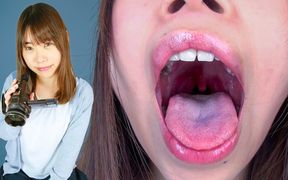 An Amateur Kaede's Raw, Drenched Mouth Display