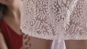 Girlsway - Whitney Wright Plans Quickie with Bride April O'neil but Bella Rolland Takes Her Place