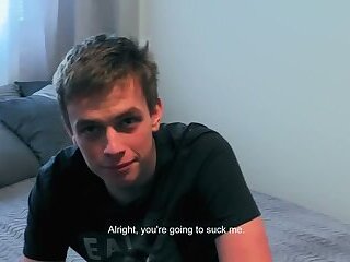 18yo str8 Euro anal pounding