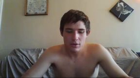 Twink American Model Jerks His Dick