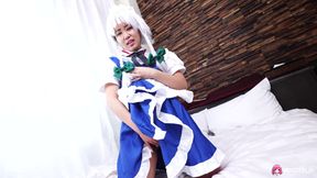 Anna Saotome Tries on a New Costume