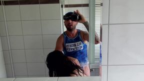 Outdoor Backstage DP Fuck Fest with Tattooed Sluts