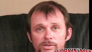 Real mature amateur tugging off until he empties his balls