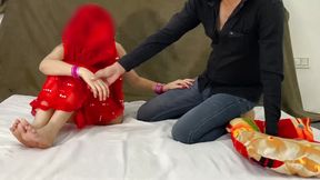 Karva choth vart par wife ne dia surprise pati ko