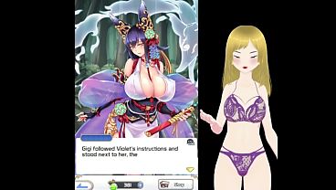 fox girl got her big tits fondled in a forest