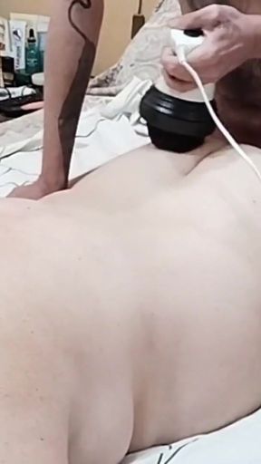 Stunning moment from &quot;I massage my mother-in-law&#039;s back and fuck her at the same time, filling her pussy with cum&quot;