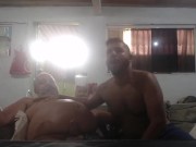 Chupando Ursão maduro.
