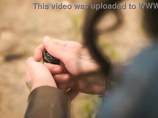 Sage Hunter Supplicates The Ghoul For A Coarse Bang and Facial - Fallout Porn Cosplay Parody