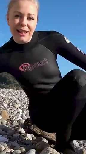 Wetsuit Bitch Mocks You for Freezing Your Balls off