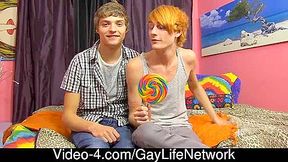 Blake Allen & Preston Andrews - Glad 100th Scene, LollipopTwinks!