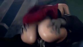 Rough Standing Cowgirl with BBC