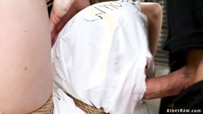 ”Big Boobed bound tart Double penetration ravaged”