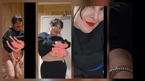 Feeding You Me in The Public Restroom