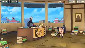 Kakashi's Secret Revealed As Naruto Trains The Sexy Kunoichi Dinaki