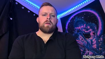 Your Straight Roommate Catches You Jerking Off, Cums On Your Boxers - Wolfgang White POV Roleplay With Cum Play