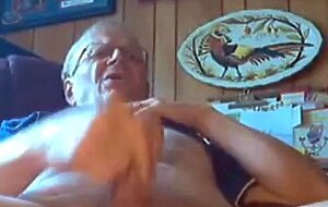 grandpa jerking off