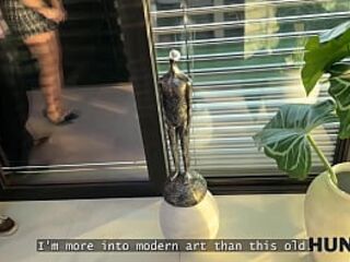 HUNT4K. Una Fairy was picked up by a stranger and was showing her titties