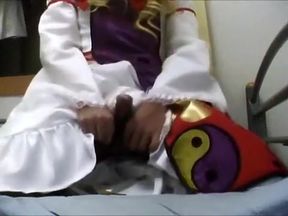 yukari cosplay masturbation / crossdresser