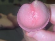 Leaking so much precum