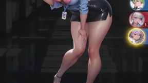 She rides hard in cowgirl, bouncing and grinding while moaning for more. Every thrust pushes her deeper into pleasure until she can’t stop begging for it harder.