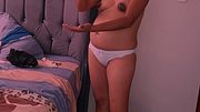 marido cornudo muestra su caliente pulsando su culo y su esposa súper caliente sacudiendo su culo🍑💥💦🤤😋