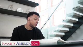 Lawson dreams of sticking his huge african penis into Gigi Dior's sweet little snatch