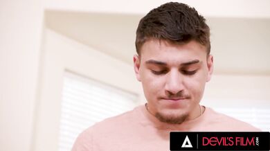 DEVILS FILM - Horny 18yo Coco Lovelock Squirts During Hot Sex With Stepbrother