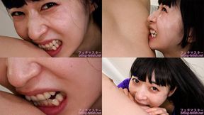 Meru Adachi - Biting by Japanese cute girl - 1080p