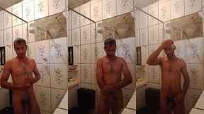 trapper tih djc mc tomando banho