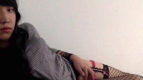 asian teen sissy chatting online & being a slut 4 strangers