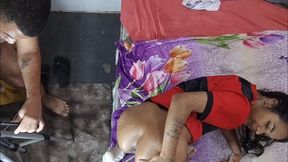 uma putinha flamenguista dando cu