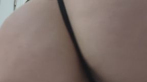 18-year-old Jenna Sits on your Face ass shake yoga pants thong leggings POV Face Sitting