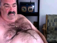 Grandpa Cums: Amateur Daddy Masturbates on Cam