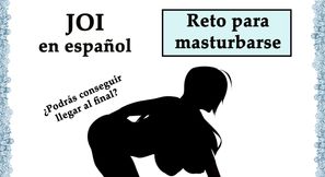 Reto para masturbarse. Intenta llegar al final.