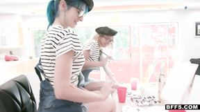 ”3 Long Time BFFs get Creative on Shaft”