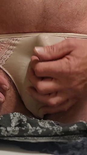 Stepdaddy Playing in My Panties Again!