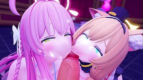 マリーとハナコアイドル水着