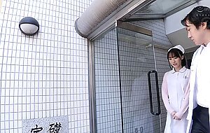 Bf-710 licking and sucking visiting nurse's saliva-filled service perverted sex momo shiraishi