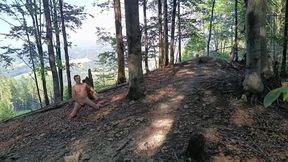 Hardcore Outdoor: Rough Handjob in Fresh Air