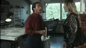 Office MILF threesome: Secretary and Architect fuck