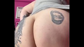 Redhead with big tits guides you through a masturbation session in detail, JOI with countdown