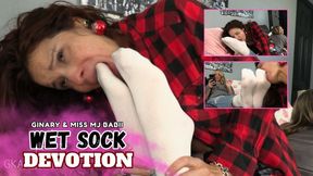Socked & Devoted: Ginary’s Foot-Licking Obsession for Miss MJ Babii 4k