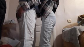 Married Lesbian Friends Secretly Have Sex While Their Husbands Watch Football in the Next Room