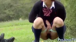 Hot Japanese Piss Play – Steamy Outdoor Bathroom Fetish