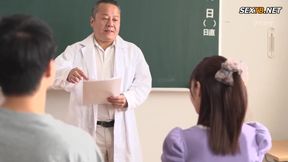 [Eng Sub] A Perverted Teacher Thoroughly Tastes The Fresh Lips Of His Student - Kana Momonogi