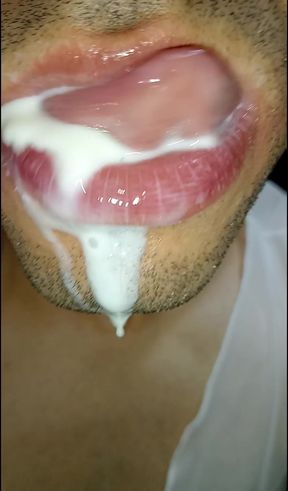 LONG TONGUE, TONGUE, I WANT CUM IN MY MOUTH, SUBMISSIVE FITNESS, GAY